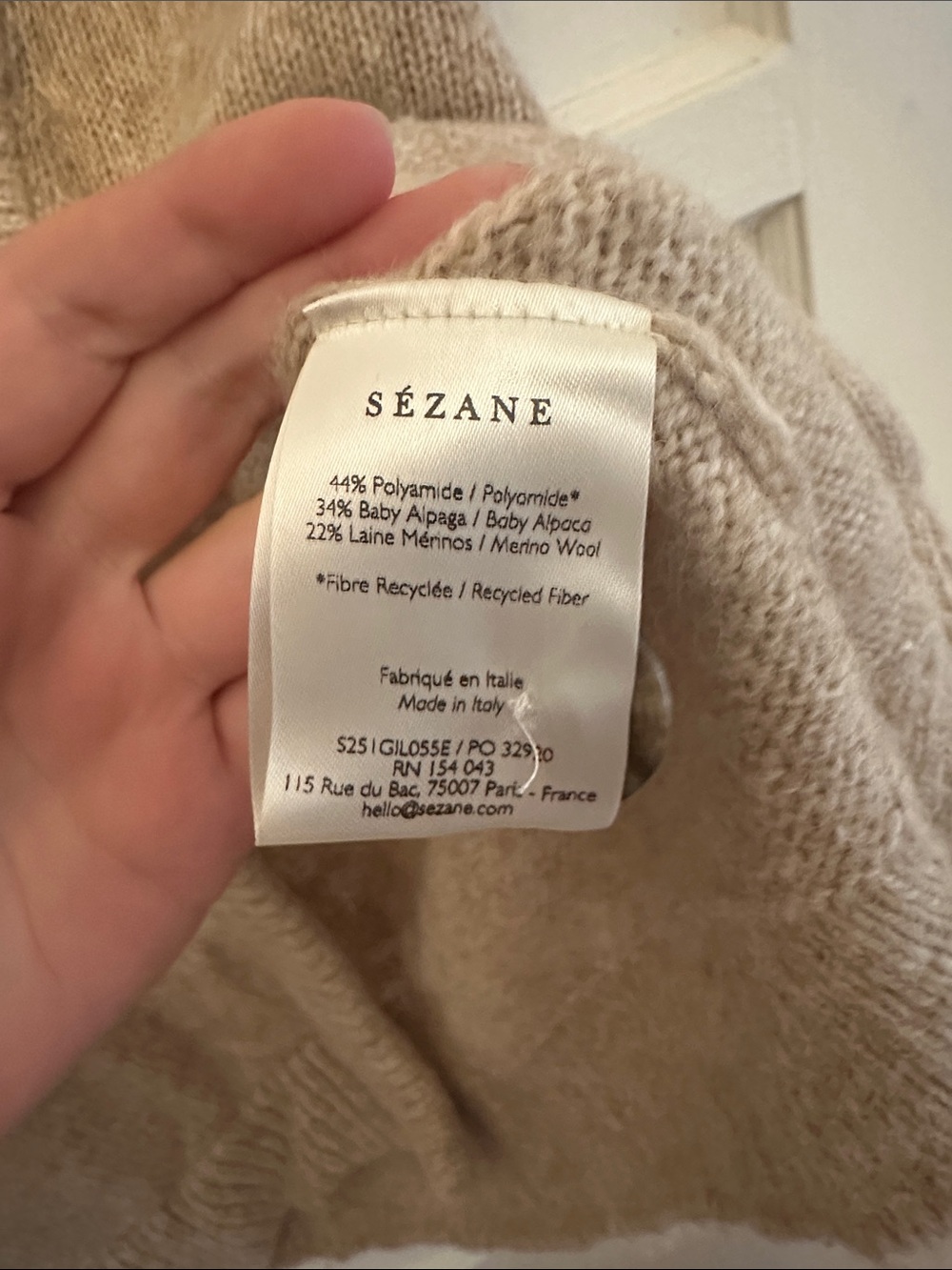 Sézane sweater vest - Picture 5 of 5